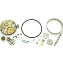 4u2fix 1923 Elgin 447 Cal 10/0s 7j Model 4 Open Face Disassembled Movement