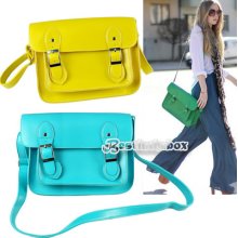 5colors Fashin Women Pu Leather Vintage Retro Crossbody Shoulder Handbag Purse