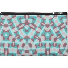 Abstract multicolored pattern Travel Accessory Bags