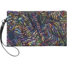 Abstracted designer small bag Wristlet Purse