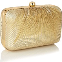 Accessorize Ballroom Clutch Gold One Size