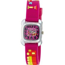 Activa Watches Juniors Car Design Watch in Fuchsia