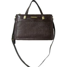 Adrienne Vittadini Handbags Jackie Double Handle Satchel