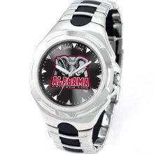 Alabama Crimson Tide Mascot Victory Watch With Sports Buckle & Lifetime Warranty