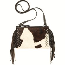 American West Chaps Pony Leather Crossbody Handbag