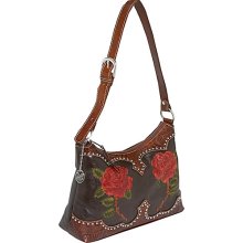 American West Roses Are Red Shoulder Western Handbag