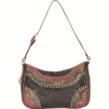 American West Zip-top shoulder bag