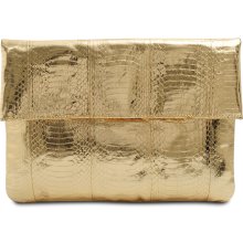 ANGEL JACKSON - Maxi snake clutch.