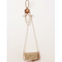 Anthropologie Hand Beaded Silk Crossbody Or Shoulder Bag Beautiful Handbag