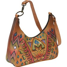 Anuschka Medium Zip Top Hobo - Incredible Ikat Incredible Ikat