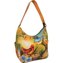 Anuschka Two For Joy Classic Hobo with Side Pockets