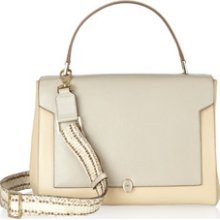 Anya Hindmarch - Bathurst Bow two-tone leather tote