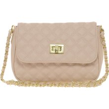 ASOS Nude Quilted Across Body Bag Nude