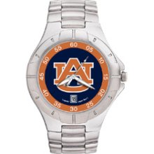 Auburn Tigers Mens Stainless Pro II Watch