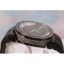 Authentic Mens Jojo Joe Rodeo Master Jjm32 4.80ct.apx.372pc.diamonds Watch.