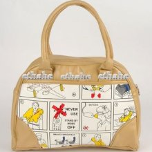 Aviation Flight Safety Code Pattern Tote Handbag E1fb5k