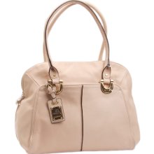 B. Makowsky Lincoln Large Satchel Shoulder Tote