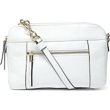 B.Makowsky Pippa Shoulder Bag - White