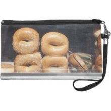 Bagels Wristlet Clutch