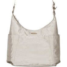 baggallini Hobo Bag - Silver/Pink - One Size