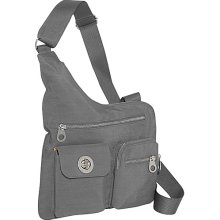 baggallini London Bagg Pewter/Mimosa