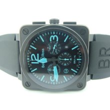 Bell & Ross Br01-94 Very Rare Blue Phantom Limited To 500 Pieces