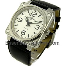 Bell & Ross BRO1-92 Automatic BR-01-92-WHT-LS