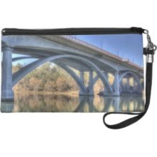 Besides Folsom Bridge Wristlet Clutches