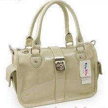 Bibu Bibu Doctor Style Patent Leather Satchel Bag 6 Colors