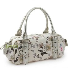 Bibu Bibu Woven Cloth Series Flowers Rentangle Shoulder Bag