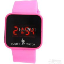 Big Promotion Touch Watch Digital Led Watches Unisex Silicone Candy