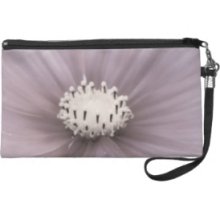 Black and White Warm Cosmo Wristlet Purses