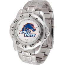 Boise State Broncos Sport Steel Band - Men's Watch