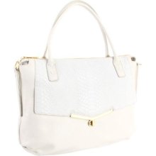 Botkier White Snake 1214214-HNN Valentina Satchel