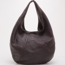 Bottega Veneta Nero Washed Cervo Hobo