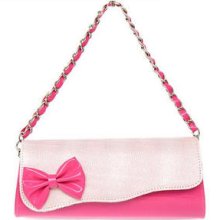 Bow-Accent Handbag