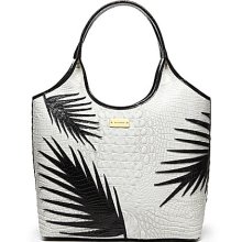 Brahmin Fern Shopper Tote - Sugar