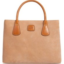 Bric's Designer Handbags, Life Eva Small Micro Suede Tote Bag