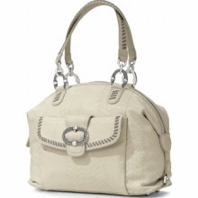 Brighton Ana Satchel Sea Salt