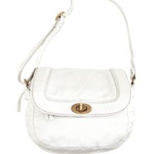 Bueno Platinum Washed Lizard Crossbody