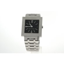 Bulgari Quadrato Stainless Steel Men's Quartz Watch