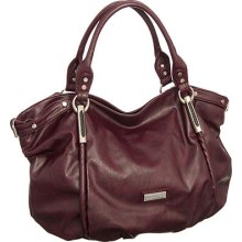 Burgundy Oversized Vitalio Vera ''Alicia'' Hobo