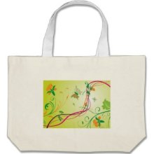 Butterflies and Strings Tote Bag