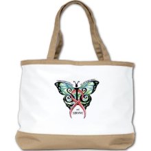 Butterly With Text Large.Jpg bag