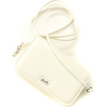 Buxton Check Clutch - White- White