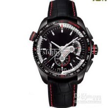 Calibre 36- Black Case Date Men Watch Automatic Fashion Stainless Lu