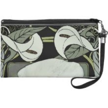 Calla Lily Bag Wristlet Clutch