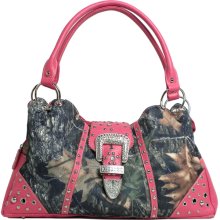 Camoflage Camo Pink Hobo Handbag Purse