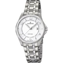 Candino Women's Quartz Watch With Silver Dial Analogue Display And Silver Stainless Steel Bracelet C4492/2