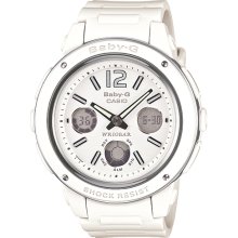 Casio Baby-G White Alarm BGA-150-7BJF Watch